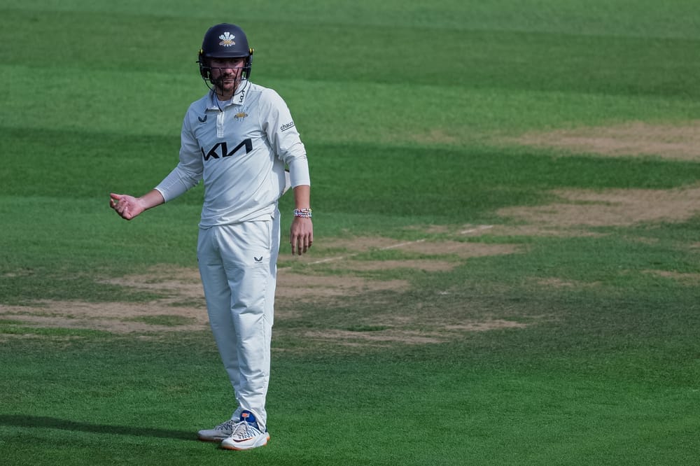 Rory Burns in field