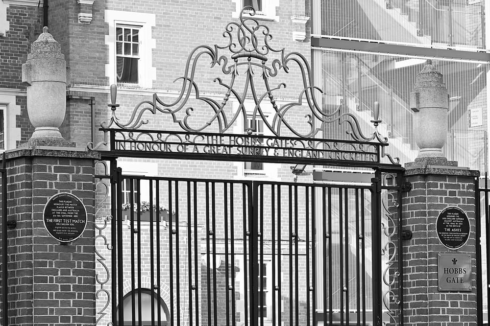 The Oval black and white 3
