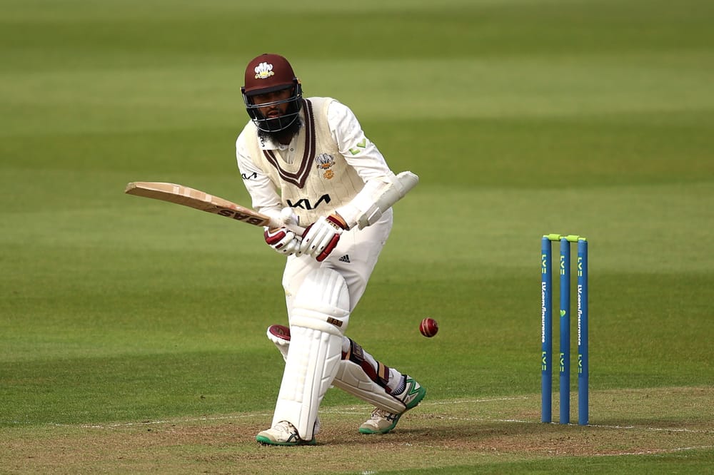 Hashim amla batting