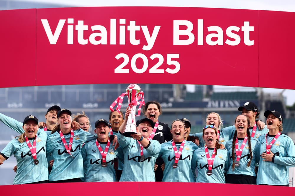 Surrey women T20 winners 2025