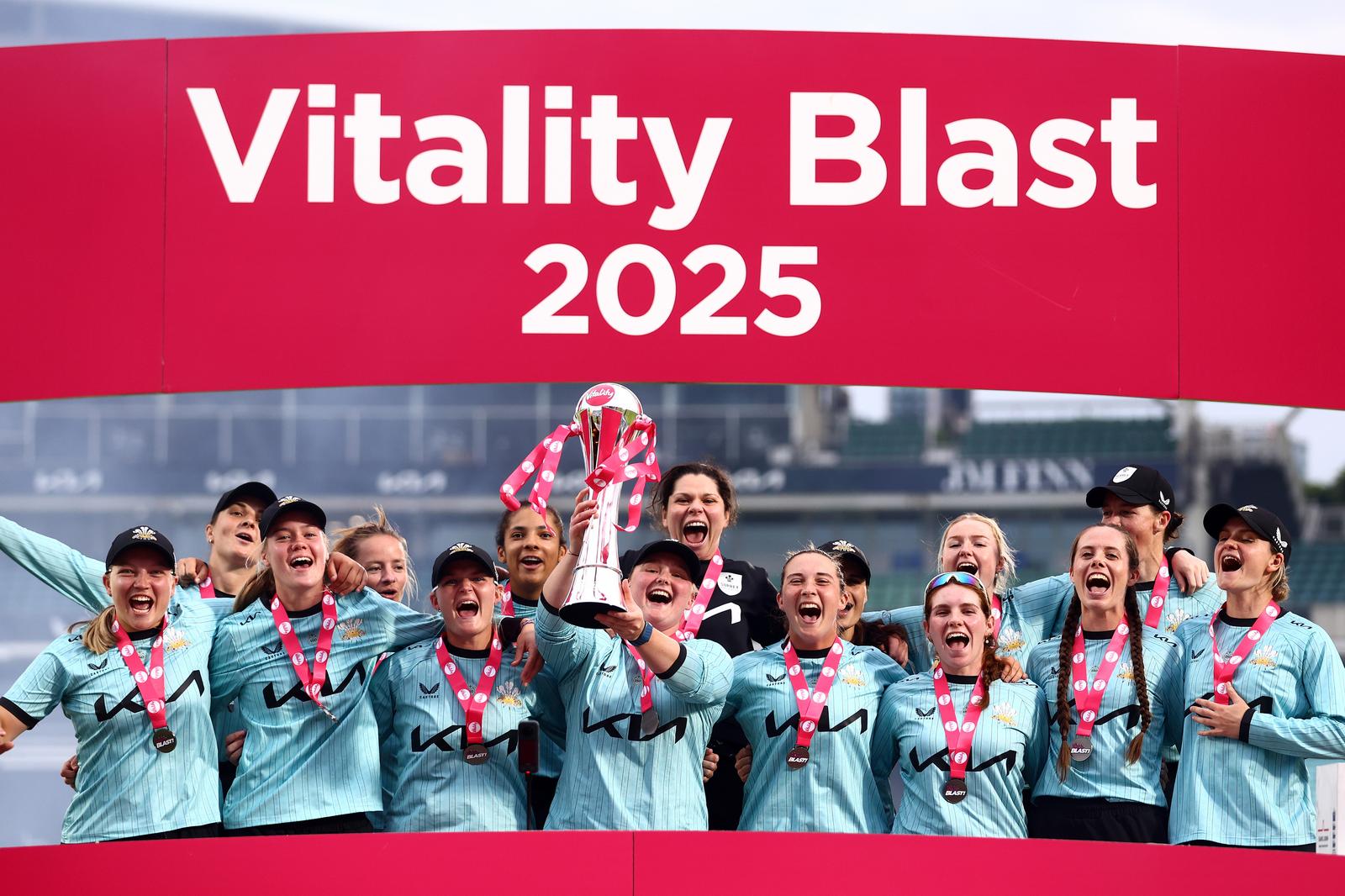 Surrey women T20 winners 2025