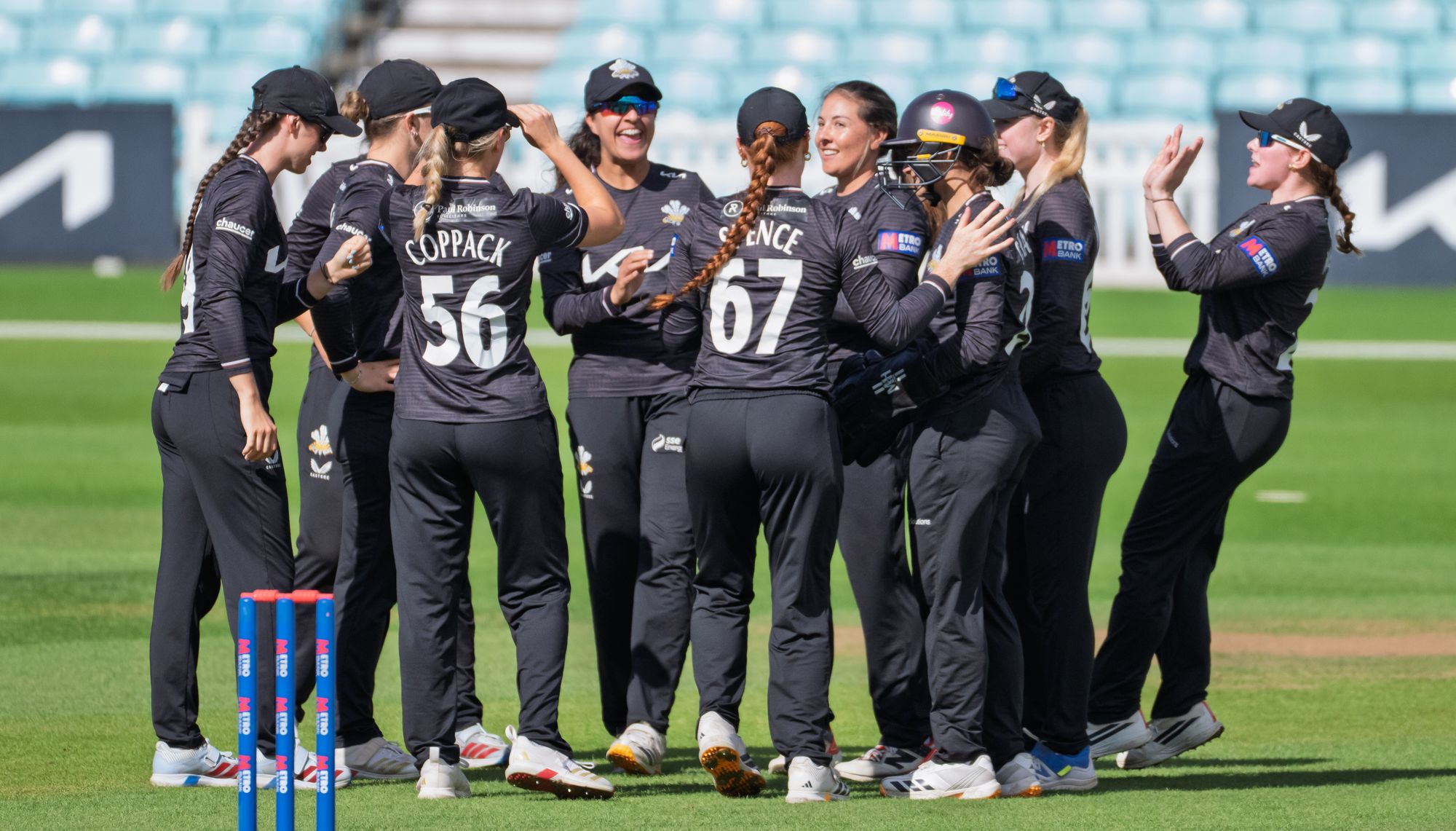 Surrey Women celebrate